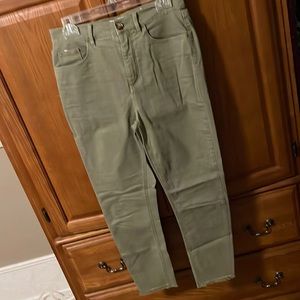 loft, high waist, skinny crop:D028